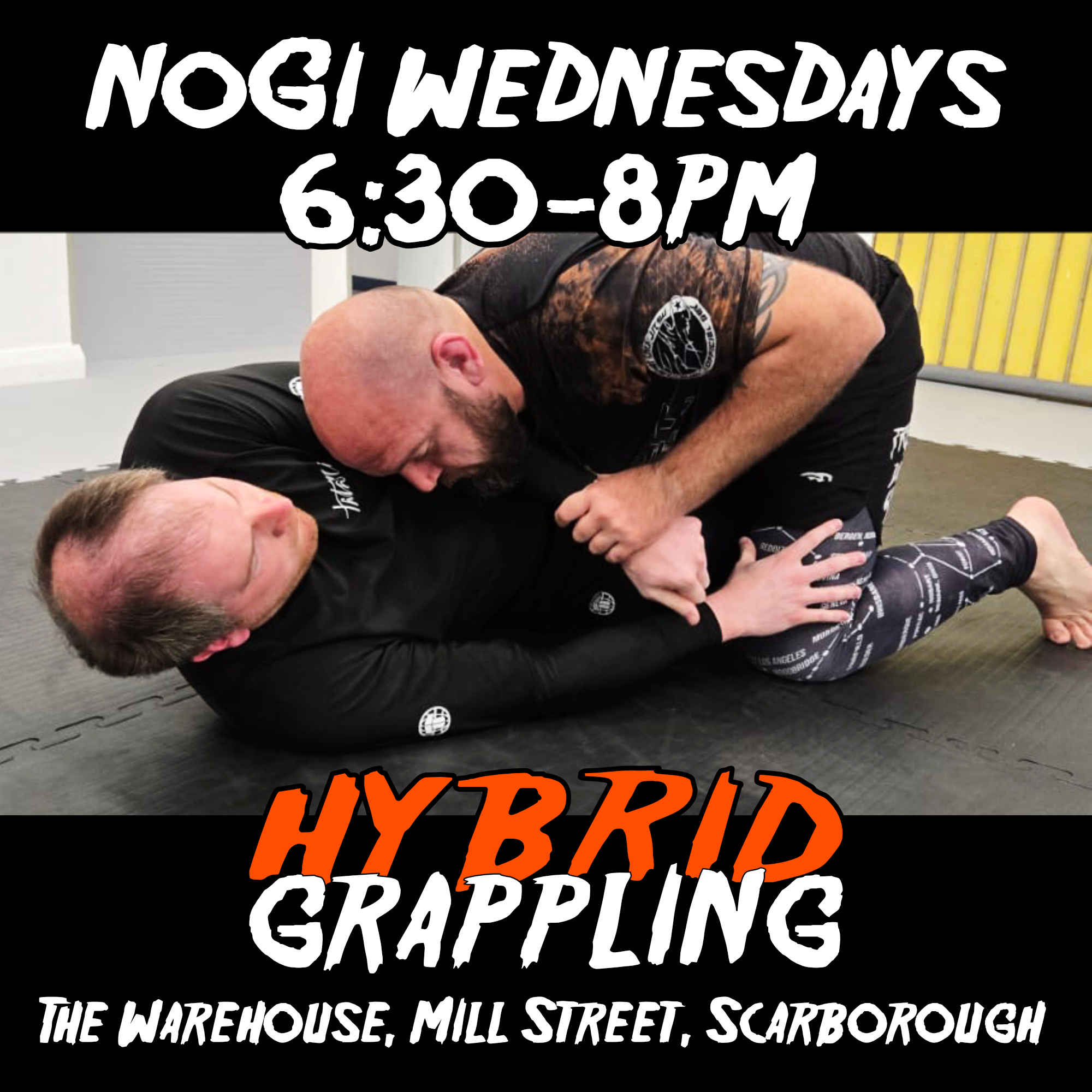 BJJ in Scarborough Hybrid Grappling Mill Street Scarborough Jiu Jitsu